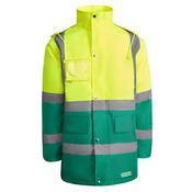 AV MERAK PARKA S/XL GARDEN GREEN/FLUOR YELLOW image