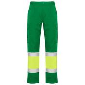 AV NAOS SUMMER PANTS S/40 GARDEN GREEN/FLUOR YELLOW