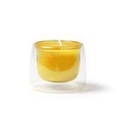 CANDLE FLORA YELLOW image