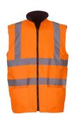 Fluo Fleece Reversible Bodywarmer