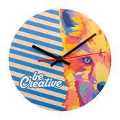BeTime Wood D - custom wall clock image
