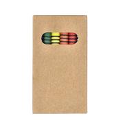 6pc crayons in craft box