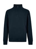 1/4 Zip Pique Sweatshirt