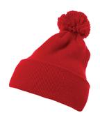 Cuffed Pom Pom Knit Beanie image