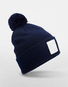 Appliqué Patch Pom Beanie image
