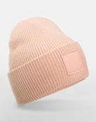 Deep Cuffed Tonal Patch Beanie