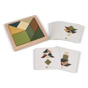 InSideOut Wooden Tangram think IQ puzzle