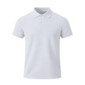 Adult White Polo Shirt Charles image