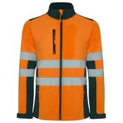 AV ANTARES SOFTSHELL S/L NAVY BLUE/FLUOR ORANGE