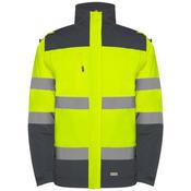 AV EPSYLON PARKA S/XL LEAD/FLUOR YELLOW image