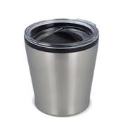 Double walled coffee mug metallic 180ml image