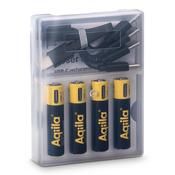 Aqiila Rechargeable USB-C Batteries AAA 600mAh 4-p image
