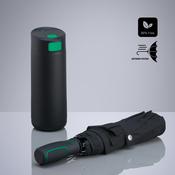 Dynamic Set: coffee mug 450 ml &amp; automatic umbrella