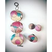 pastel geometry bracelet - multicolour image