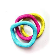 shine bright bracelet set - pink/yellow/turquoise image