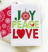 joy, peace &amp;amp; love card image