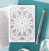 elegant snowflake card image