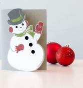 snowman wave card image