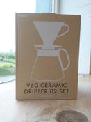 Hario V60 Dripper &amp;amp; Pot White