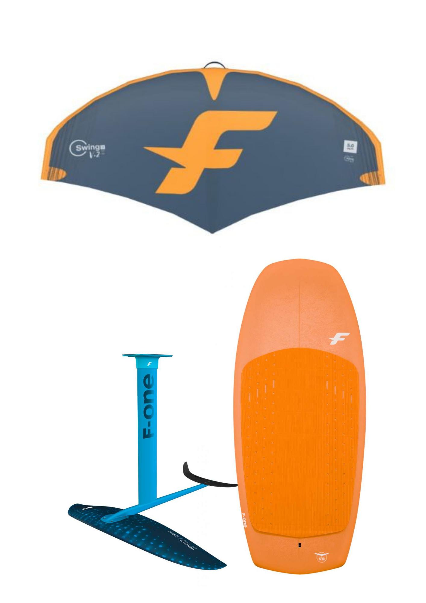 FONE Wing Foil Package (Board+Foil (75cm Mast)+Wing) in Dublin