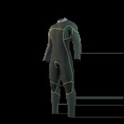 MYSTIC EVOLVE FULLSUIT FZ 4/3MM