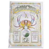 Cancer Zodiac Card with Gemstone image
