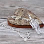 Quartz Guardian Angel Pendant image