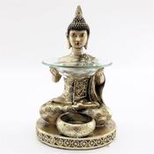 Antique Gold Thai Buddha Oil Burner image