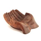 Wooden Hands Bowl