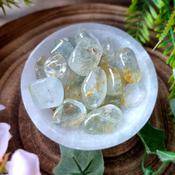 Blue Topaz  Crystal Tumblestone