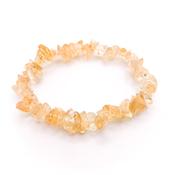 Citrine Chip Crystal Bracelet
