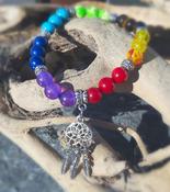 Chakra Bracelet with Dreamcatcher image