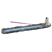 White Wolf Incense Holder image
