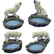 Wolf Tealight Holder image