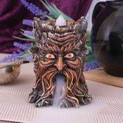 Aged Oak Backflow Incense Holder image