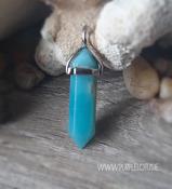 Amazonite Crystal Point Pendant image