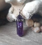 Amethyst Crystal Point Pendant image