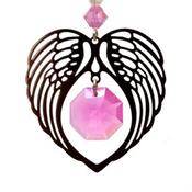 Angel Wings October Birthstone Suncatcher image