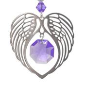 Angel Wings June Birthstone Suncatcher image