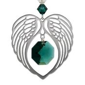 Angel Wings May Birthstone Suncatcher image