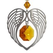 Angel Wings November Birthstone Suncatcher image