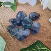 Blue Flourite Tumblestone