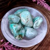 Chrysoprase Crystal Tumblestone