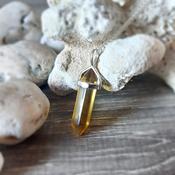 Citrine Point Pendant image