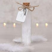 Angel Feather in a Jar Keepsake