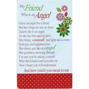 My Friend Who's an Angel Wallet Card