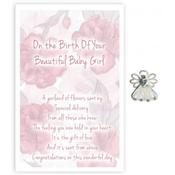 Baby Girl Angel Pin
