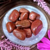 Goldstone Crystal Tumbestone