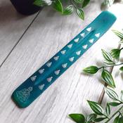Green Buddha Wooden Incense Holder image