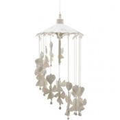White Hanging Paper Angel Mobile